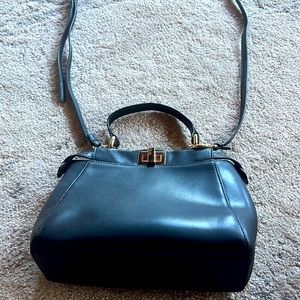 Fendi pee a boo  black bag.